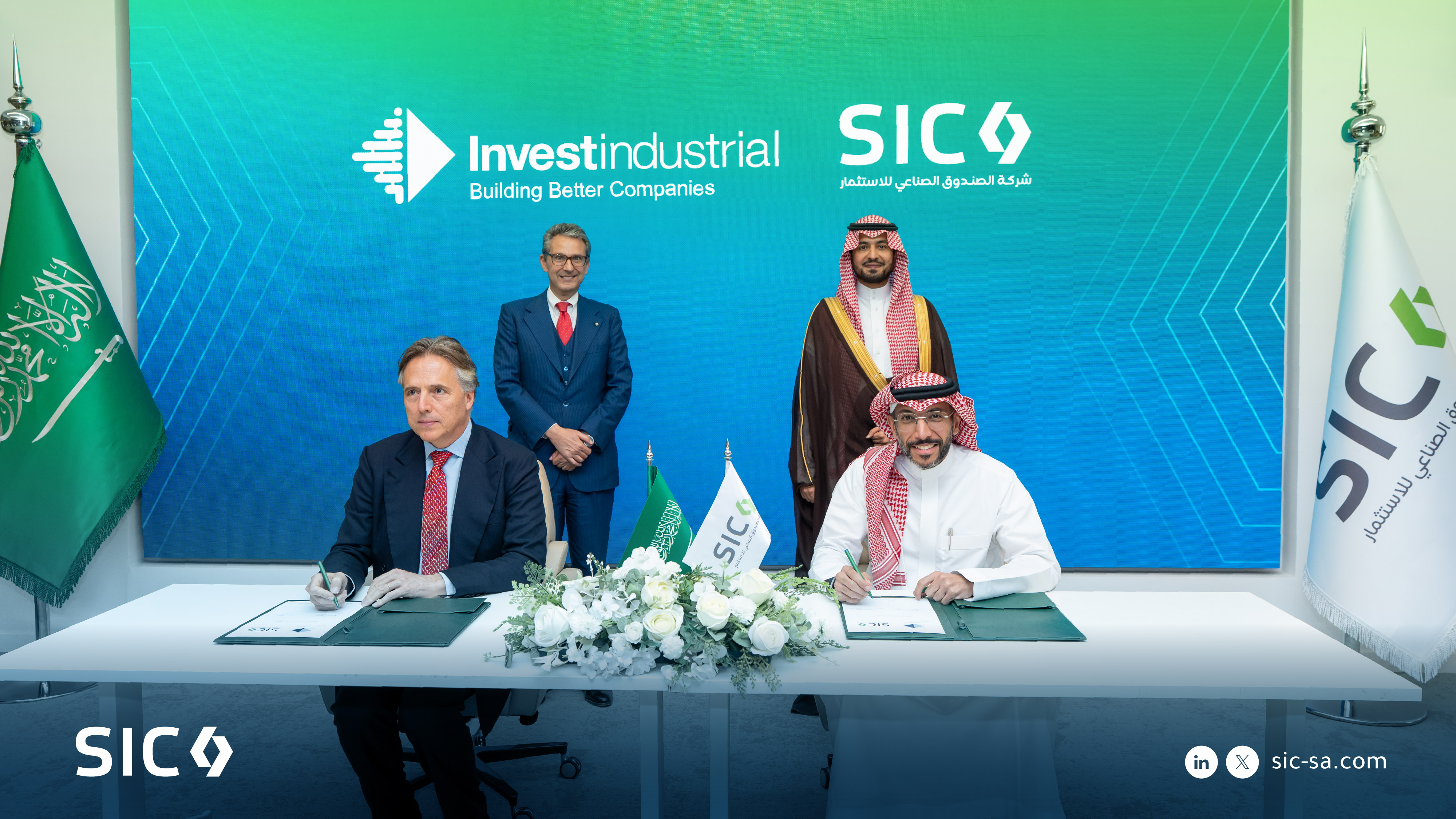 To Accelerate Industrial Investments in Saudi Arabia, SIC partners with Investindustrial for its First Global Private Equity Investment